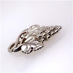 James Avery Retired Grape on a Vine Sterling Silver Charm